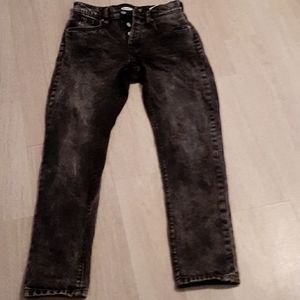 High rise Black and white jeans